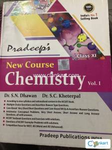 Chemistry book by Pardeep publications of class 11th volume 1 and 2
