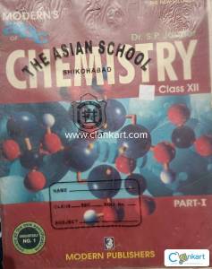 Chemistry book of class 12th.. modern abc.