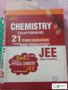 Chemistry chapter wise 21 years paper with details solution
