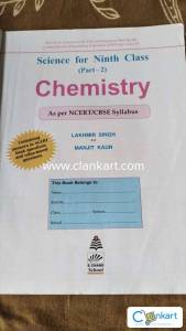 Chemistry class 9th S Chand