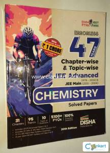 Chemistry disha 47 years jee mains + advance pyq
