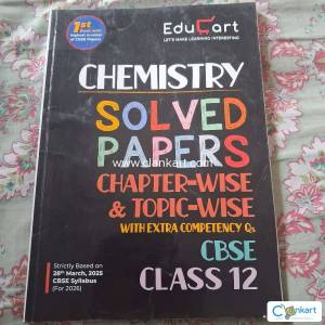 Chemistry educart class 12 solved paper cbse 2026