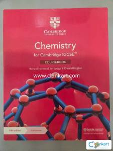 Chemistry for Cambridge IGCSE COURSEBOOK,Fifth Edition with digital