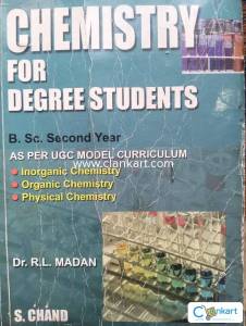 S. CHAND B. Sc. Second year Chemistry