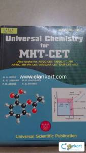 Chemistry for MHT CET