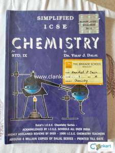 Chemistry for STD IX by viraf j. Dalal