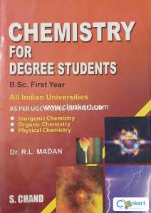 Chemistry for degree students