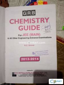 Chemistry guide for jee mains