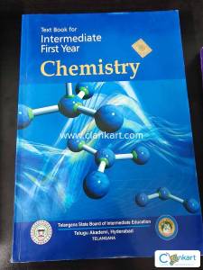 Chemistry inter 1st year text book telangana