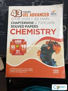 Chemistry jee solved papers
