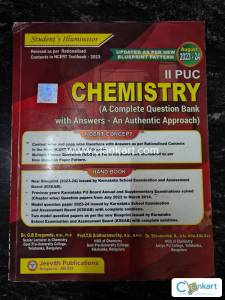 Chemistry jeevith publications for 2nd PUC