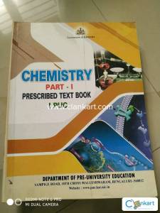Chemistry part 1 text book 1 puc