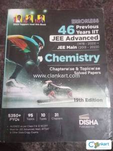 Chemistry pyq 46 years disha publications jee advanced