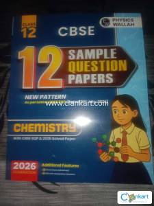 Chemistry sample paper class 12th