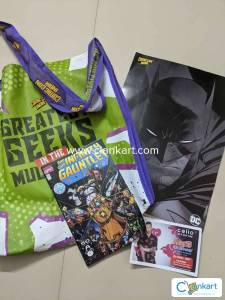 Chennai Comic Con goodies bag set