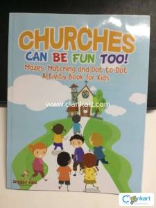 Churches Can Be Fun Too! Mazes, Matching - IND-B0DQ1MQWR1
