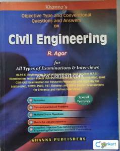 Civil Engineering by R Agor for all exam types and interviews