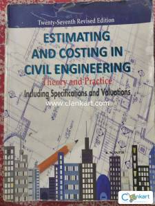 Civil Engineering estimate and costing