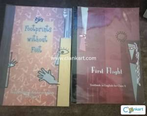 Class-10 English Book Set - First Flight & Footprints Without Feet