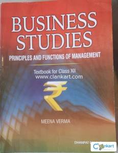 Class12 CBSE Meena Verma Business studies part A And B(edition 21-22)