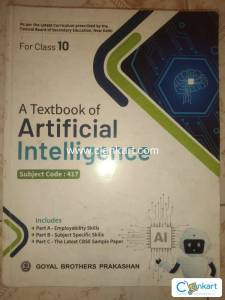 Class 10 ARTIFICIAL INTELLIGENCE TEXTBOOK