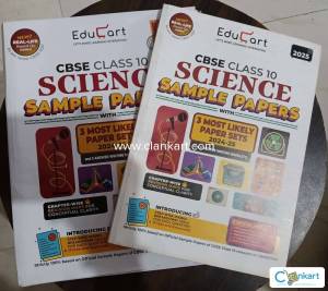 Class 10 CBSE Science Sample Papers (Educart) with most likely sets