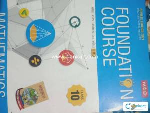 Class 10 Maths MTG Foundation course for jee/boards/Ntse