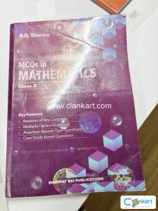 Untouched Class 10 Maths RD Sharma MCQ book
