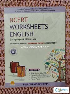 Class 10 NCERT ENGLISH PULLOUT WORKSHEETS BOOK