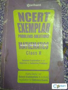 Class 10 NCERT Mathematics Examplar With Solution