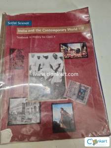 Class 10 NCRET social science books (all 4)