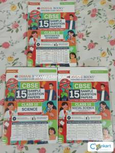 Class 10 Oswaal Sample Papers Maths Science SST 2025-26 Like New