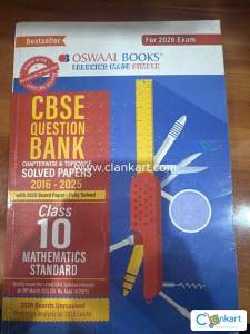 Class 10 Oswaal cbse question bank  maths standard