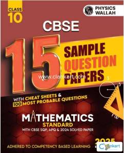 Class 10 PW CBSE Standard Mathematics Sample Questions Papers