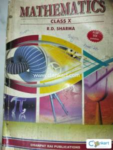 Class 10 RD Sharma for mathematics.