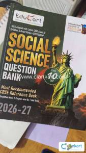 Class 10 educart new question bank social science 2026-27