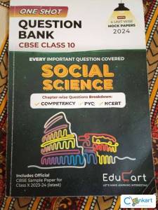 Class 10 educart social science new edition brand new condition