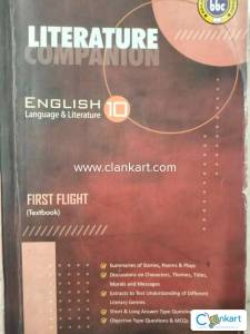 Class 10 english literature companion first flight
