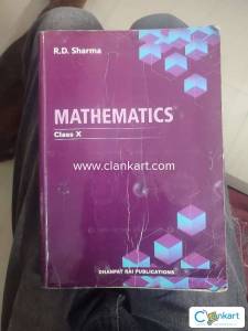 Class 10 maths R.D sharma with MCQs book