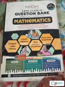 Class 10 maths question bank educart