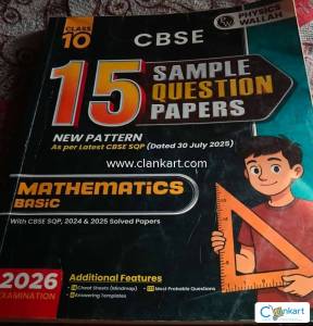 Class 10 maths sample paper book