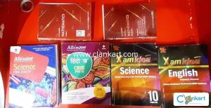 Class 10 ncert books + refreshers and practical material books