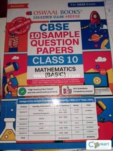 Class 10 oswal maths sample paper
