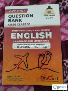 Class 10 question bank english educart