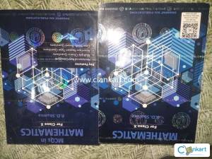 Class 10 rd Sharma ncert book with MCQ practice questions book