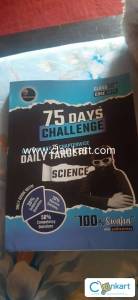 Class 10th CBSE 2025 ,75 days challenge book with solves questions
