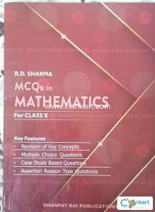 Class 10th MCQ book RD Sharma