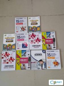 Class 10th Ncert cbse books and  practice sample paper book