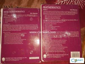 Class 10th Rd sharma new edition 2 books main book+ MCQ book