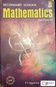 Class 10th Secondary School Mathematics Book by R.S Aggarwal. V Aggar
